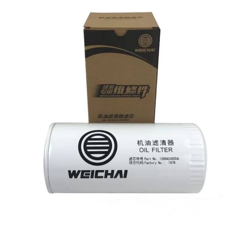 Filter Oli Mesin Diesel Truk Berat FAW & Shacman 1000424655 1000424655A